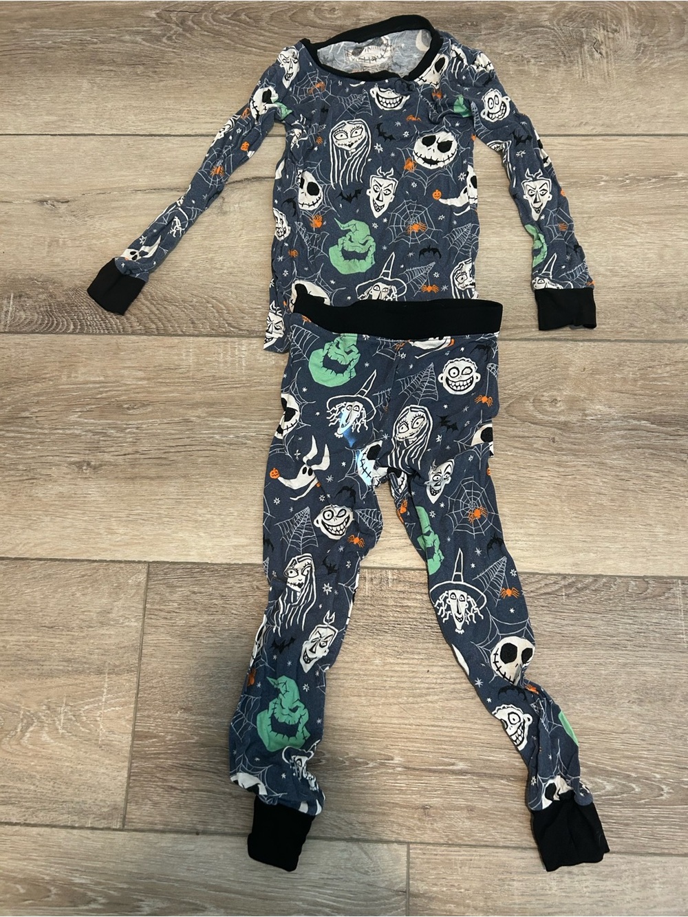 Little sleepies Kids Halloween Character Pajama Set - Jack Skeleton